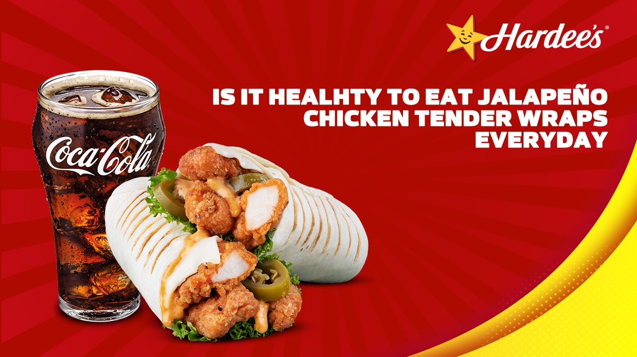 Is it healthy to eat jalapeno chicken tender wraps every day? Image